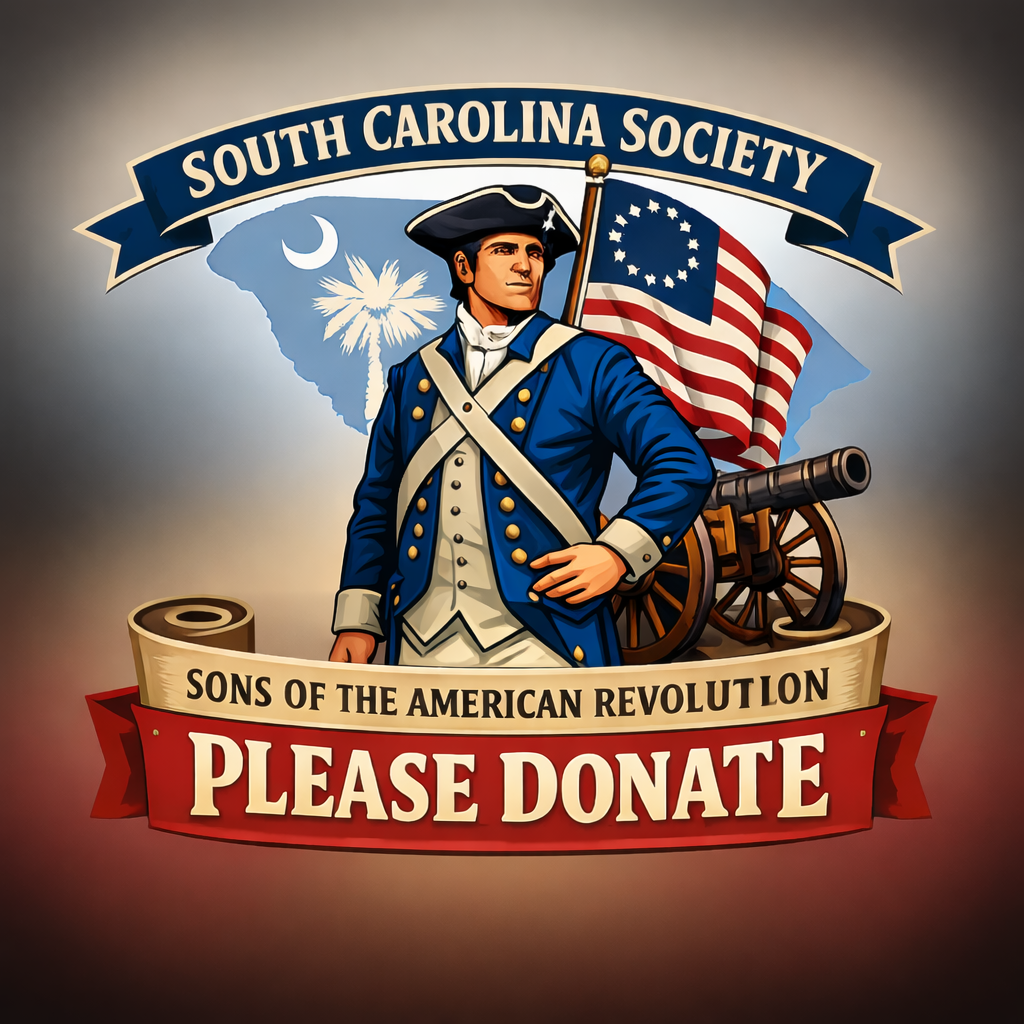 Donate to Support the Mission and Goals of the SC Society SAR